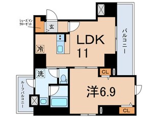 WHARF文京茗荷谷の物件間取画像